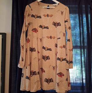ModCloth Peppa Loves Bat Swing Dress